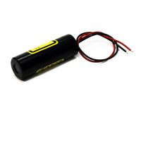 CB650-0.4-3(16x45): Kreuz Lasermodul, rot, 90°, 650nm, 0.4mW, 3V DC, 16x45mm, Klasse 1