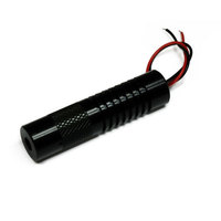 DD405-1-3(16x65)-DOE: Justierbares isoliertes DOE Lasermodul, blau, 405nm, 1mW, 3V DC, 16x65mm, Klasse 2