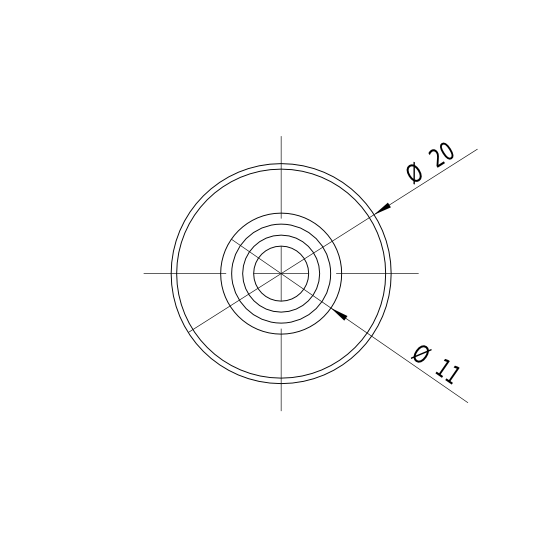 CA532-5-3(20x80)-CON - Zeichnung Front