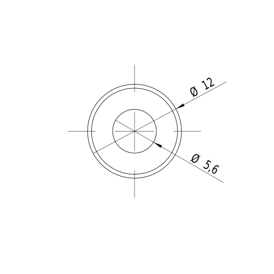 LC635-3-4.5(12x32) - Zeichnung Front