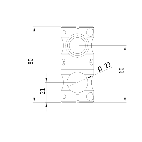 DD520-30-24(20x135)-M12-DOE - Zeichnung Front