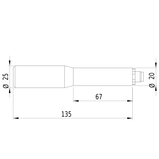 DD532-30-24(20x135)-M12-DOE - Zeichnung