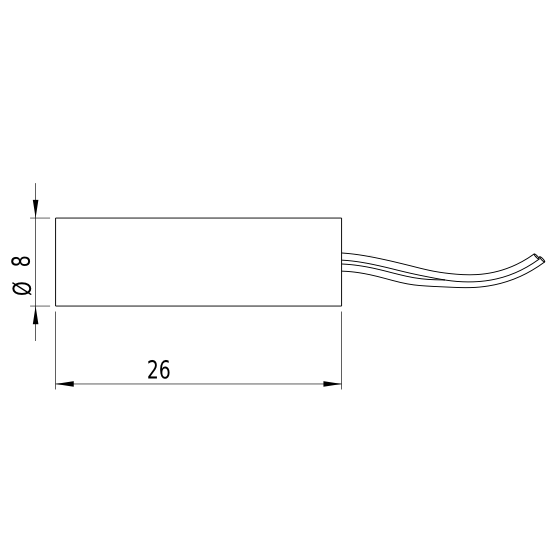 LI635-2.5-3(8x26)-F100-C4000 - Zeichnung